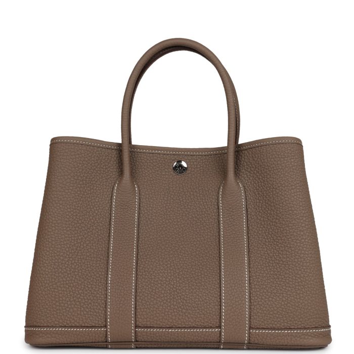 Handmade Bag HGP 30 Etoupe Negonda Palladium Hardware