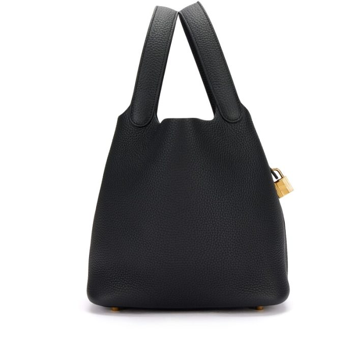 Handmade HPL 22 Black Clemence Gold Hardware - 图片 3