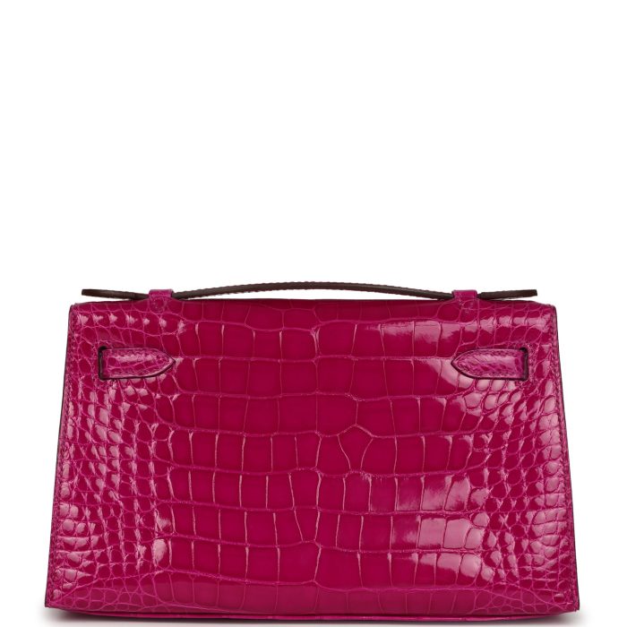 Handmade HKP Rose Scheherazade Shiny Alligator Gold Hardware - 图片 5