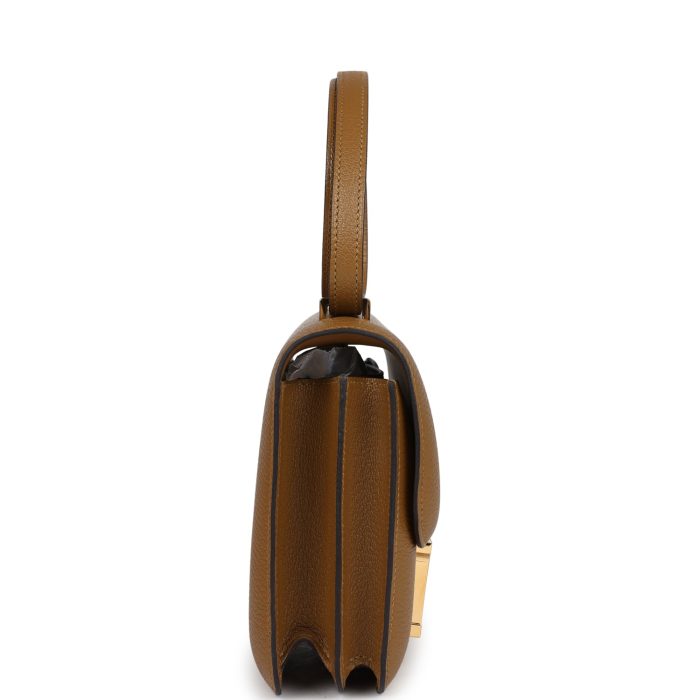 Handmade Bag HC 18 Kraft Chevre Gold Hardware - 图片 3