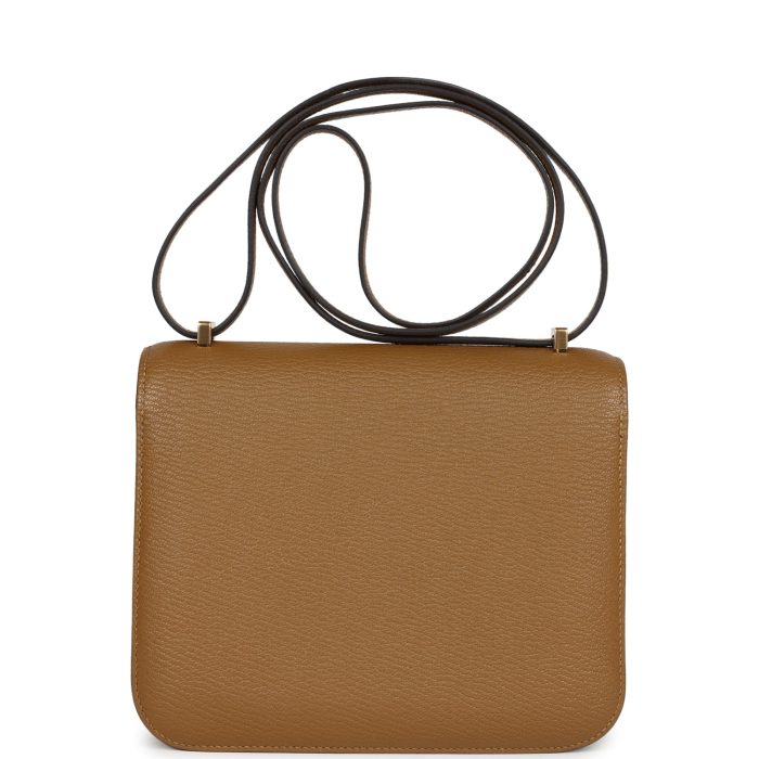 Handmade Bag HC 18 Kraft Chevre Gold Hardware - 图片 4