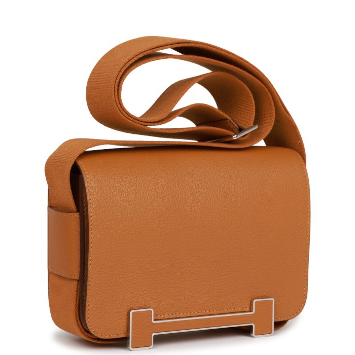 Handmade Bag HG Caramel Chevre Palladium Hardware - 图片 2