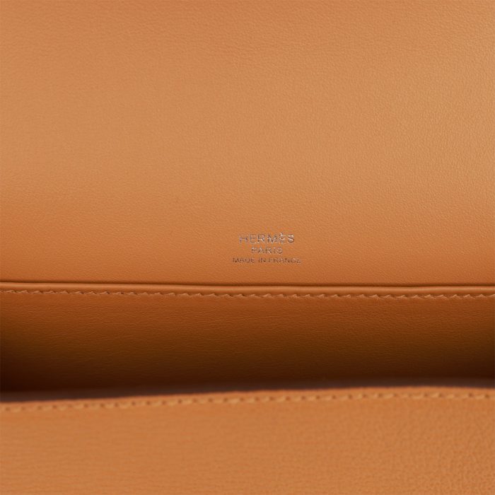 Handmade Bag HG Caramel Chevre Palladium Hardware - 图片 6