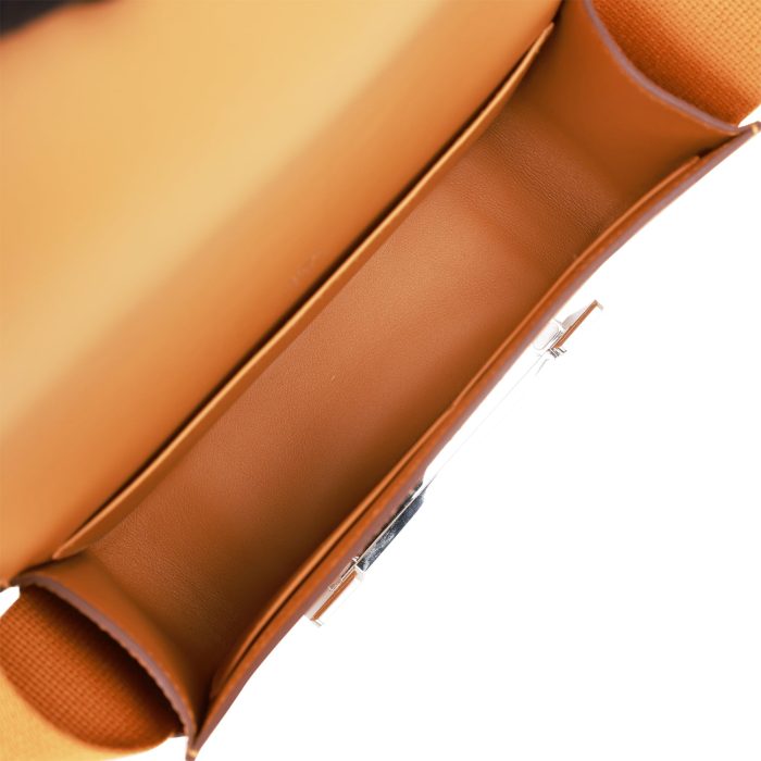 Handmade Bag HG Caramel Chevre Palladium Hardware - 图片 7