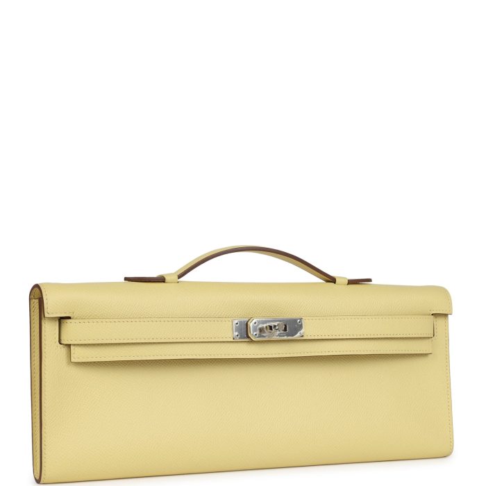 Handmade Bag HKC Jaune Poussin Epsom Palladium Hardware - 图片 2