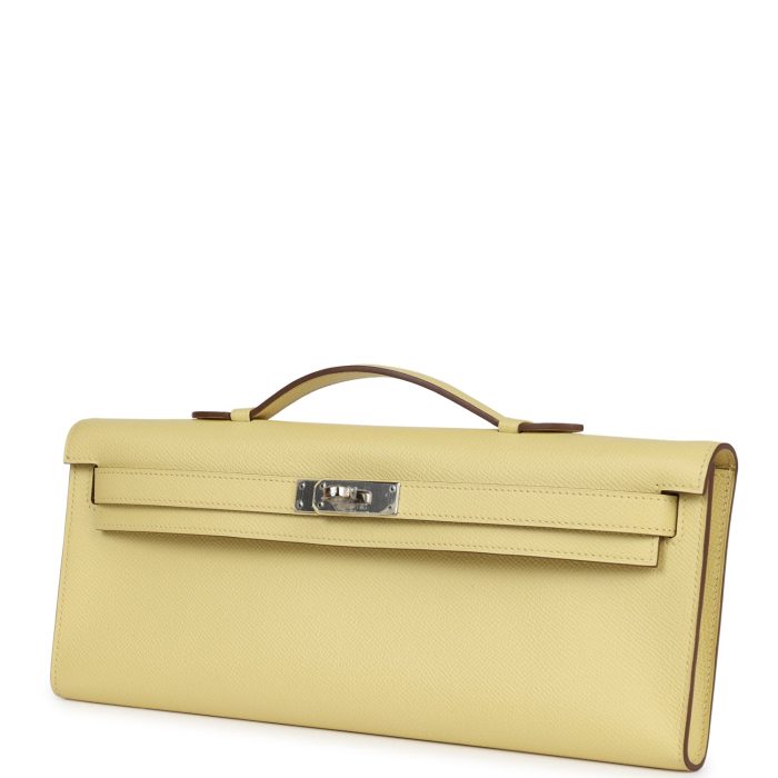 Handmade Bag HKC Jaune Poussin Epsom Palladium Hardware - 图片 3