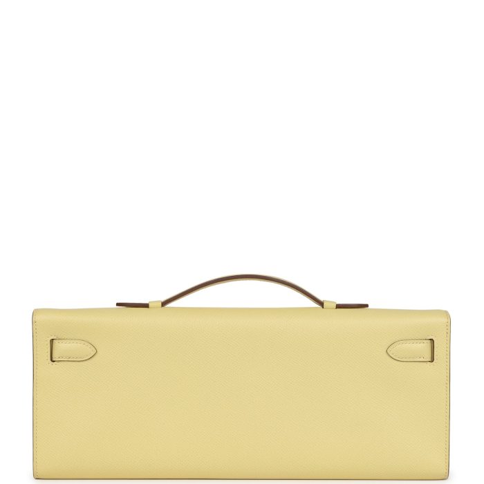 Handmade Bag HKC Jaune Poussin Epsom Palladium Hardware - 图片 4