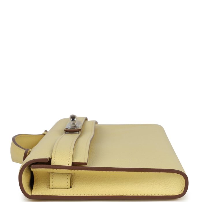 Handmade Bag HKC Jaune Poussin Epsom Palladium Hardware - 图片 5