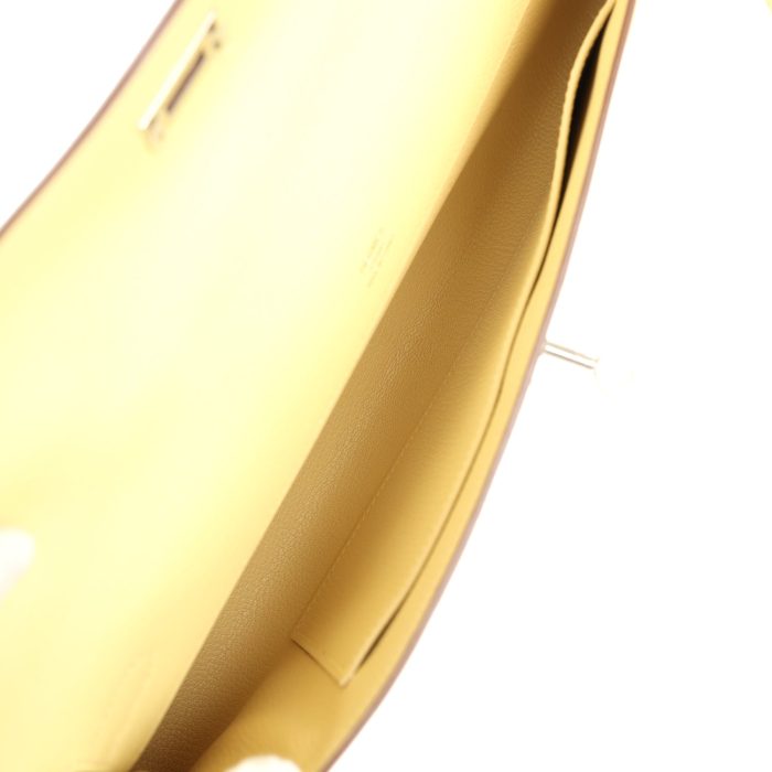 Handmade Bag HKC Jaune Poussin Epsom Palladium Hardware - 图片 7