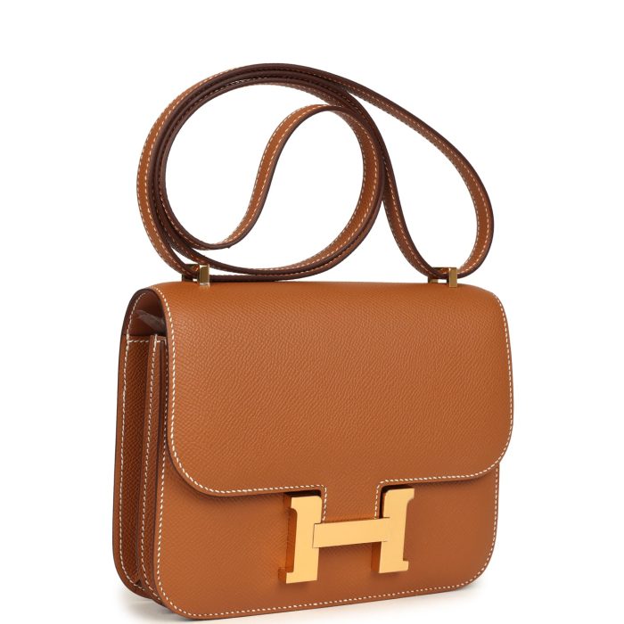 Handmade Bag HC 18 Gold Epsom Gold Hardware - 图片 2