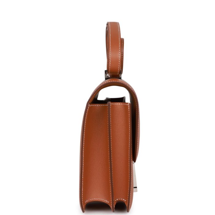 Handmade Bag HC 24 Gold Madame and Lizard Palladium Hardware - 图片 3