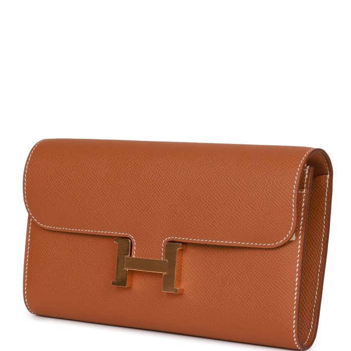 Handmade Bag HC Wallet To Go Gold Epsom Gold Hardware - 图片 2