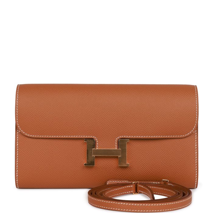 Handmade Bag HC Wallet To Go Gold Epsom Gold Hardware - 图片 3