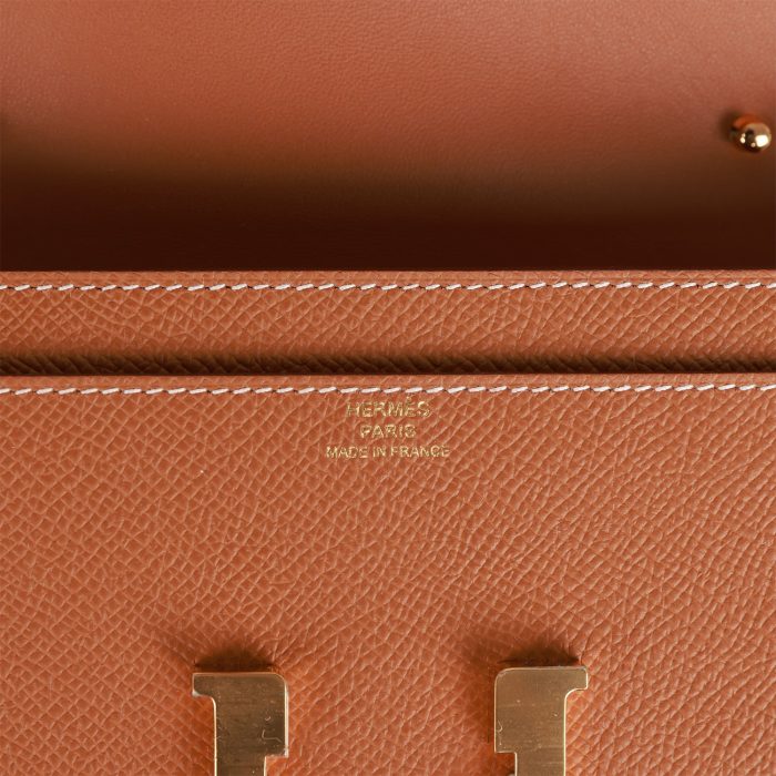 Handmade Bag HC Wallet To Go Gold Epsom Gold Hardware - 图片 4