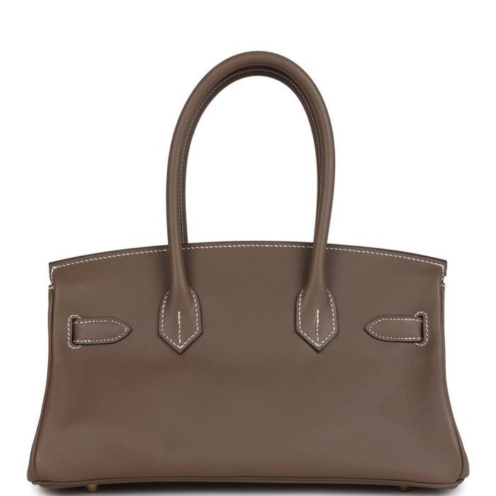 Handmade Bag HSB Light 29 Etoupe Evercolor Gold Hardware - 图片 4