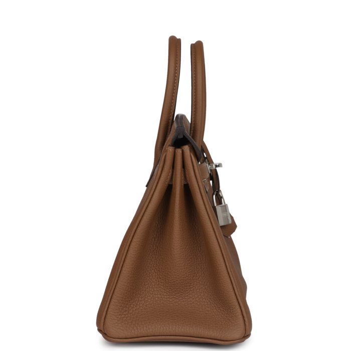 Handmade Bag HB 25 Alezan Togo Palladium Hardware - 图片 3