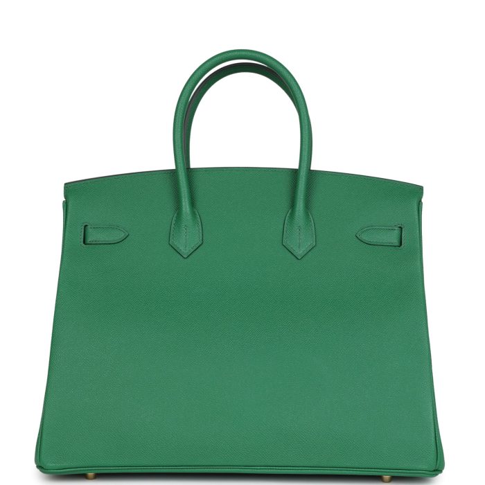 Handmade Bag HB 35 Cactus Epsom Gold Hardware - 图片 4