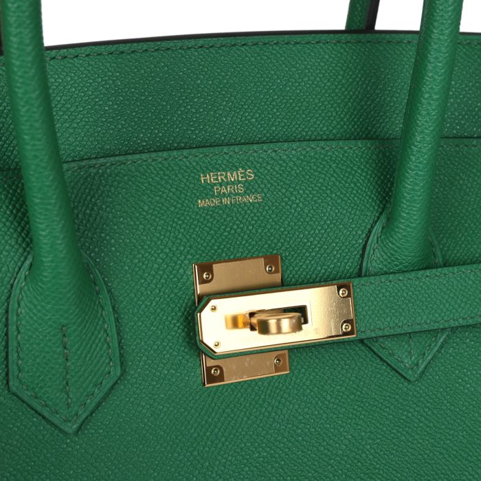 Handmade Bag HB 35 Cactus Epsom Gold Hardware - 图片 6