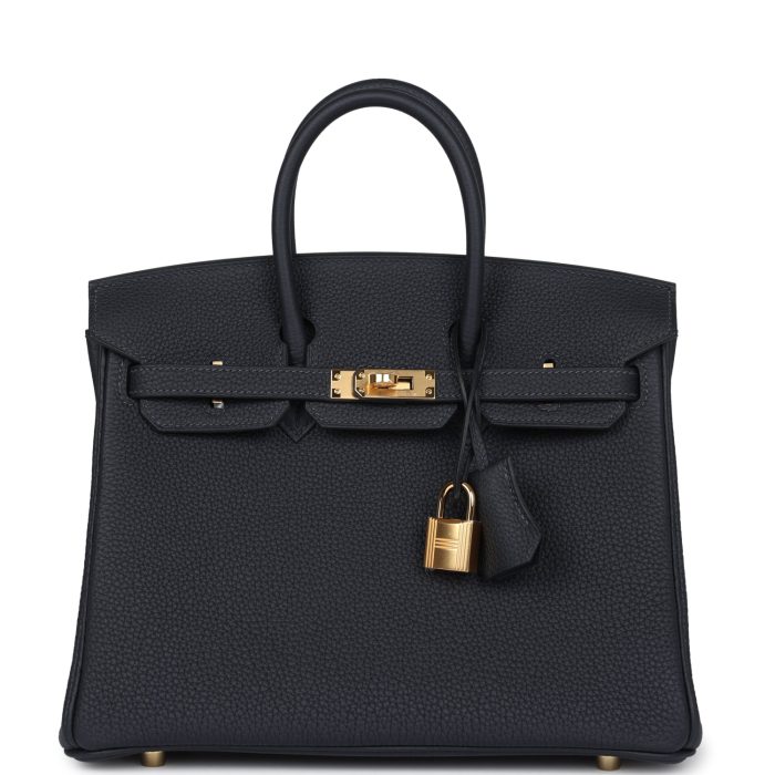 Handmade Bag HB 25 Caban Togo Gold Hardware