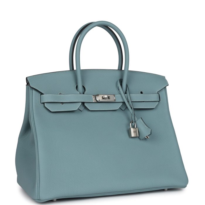 Handmade Bag HB 35 Ciel Togo Palladium Hardware - 图片 2