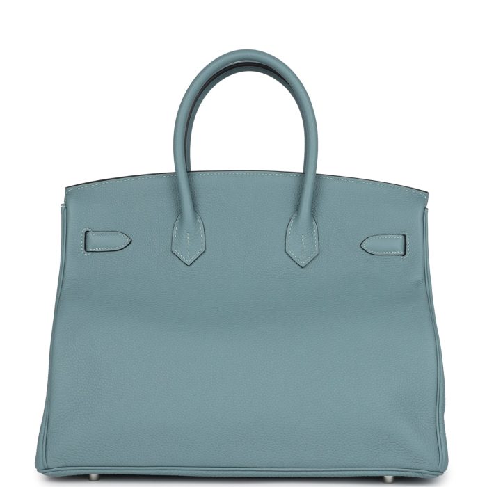 Handmade Bag HB 35 Ciel Togo Palladium Hardware - 图片 4