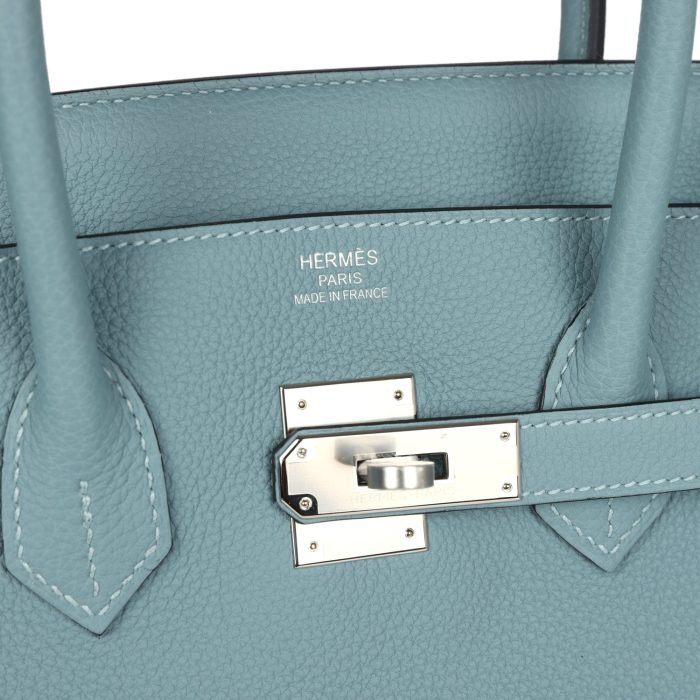 Handmade Bag HB 35 Ciel Togo Palladium Hardware - 图片 6