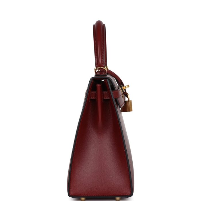 Handmade HKS 25 Rouge H Box Gold Hardware - 图片 3