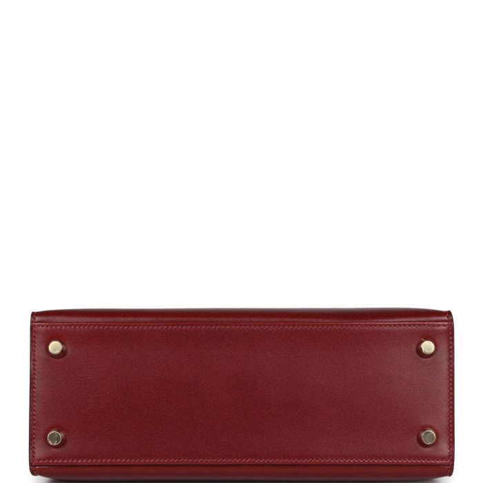 Handmade HKS 25 Rouge H Box Gold Hardware - 图片 5