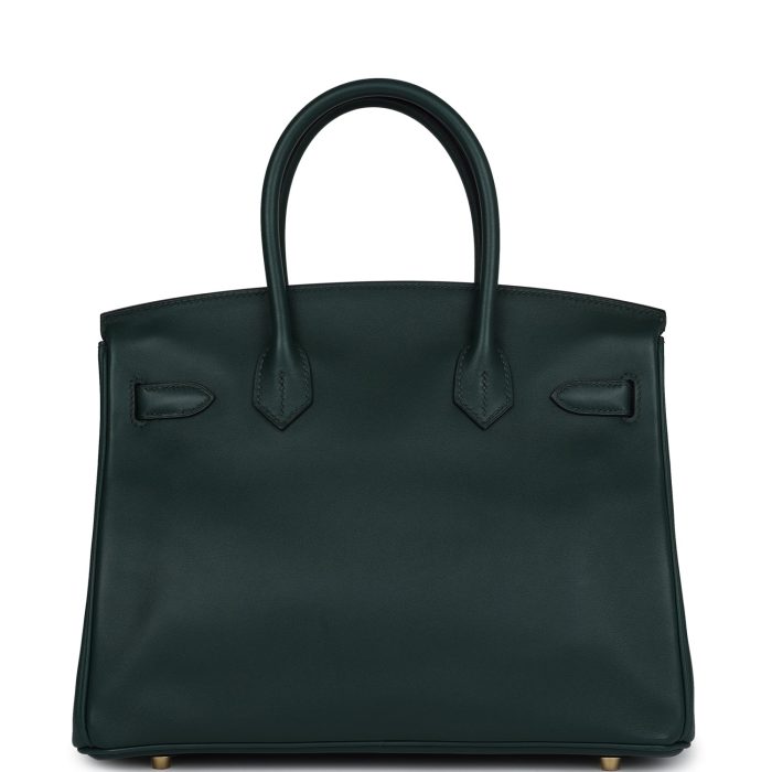 Handmade Bag HB 30 Vert Tropical Jonathan Gold Hardware - 图片 4