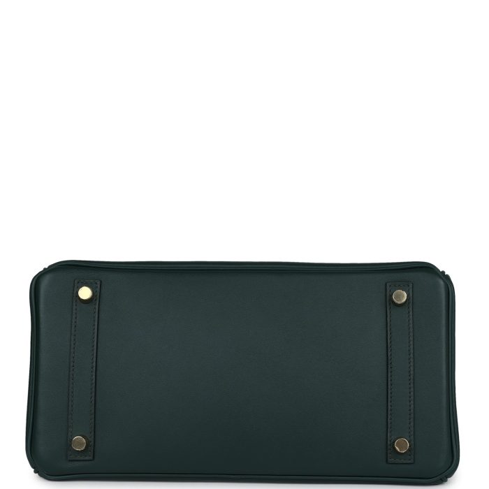Handmade Bag HB 30 Vert Tropical Jonathan Gold Hardware - 图片 5