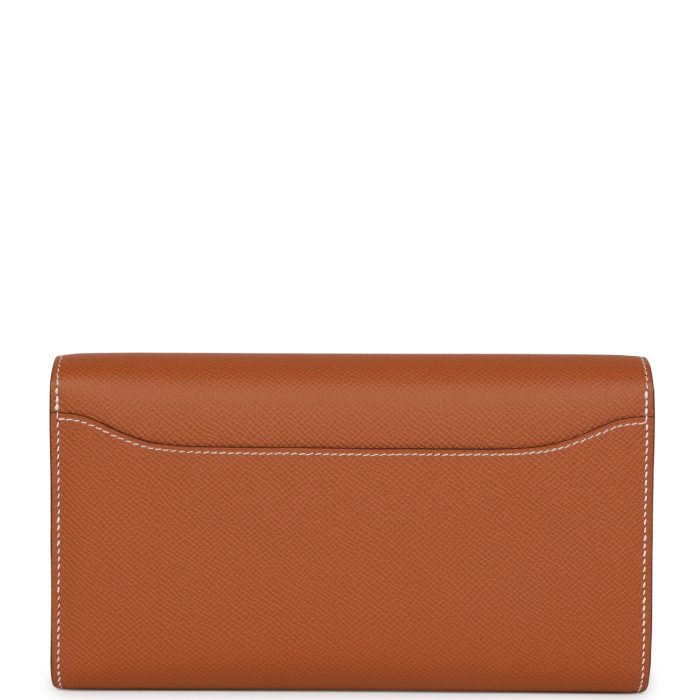 Handmade Bag HC Wallet To Go Gold Epsom Palladium Hardware - 图片 4
