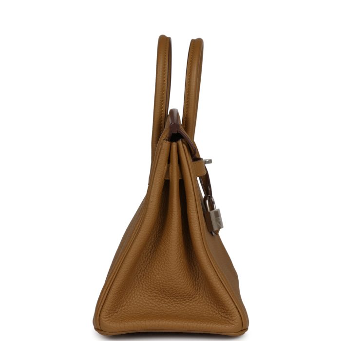 Handmade Bag HB 25 Bronze D’or Verso Togo Palladium Hardware - 图片 3
