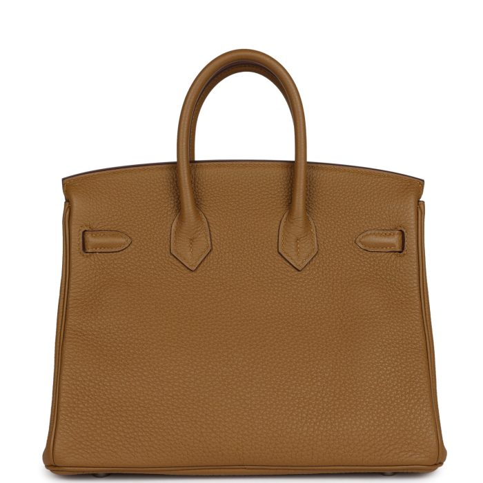 Handmade Bag HB 25 Bronze D’or Verso Togo Palladium Hardware - 图片 4