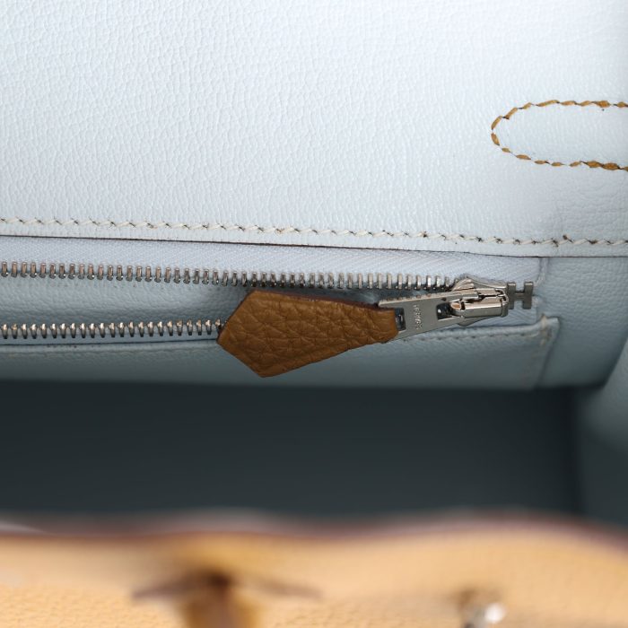 Handmade Bag HB 25 Bronze D’or Verso Togo Palladium Hardware - 图片 8
