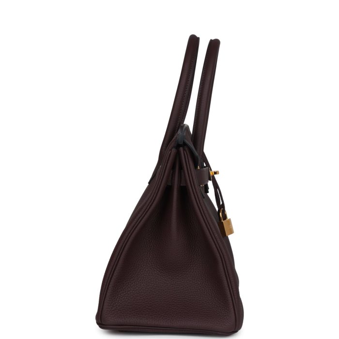Handmade Bag HB 30 Rouge Sellier Togo Gold Hardware - 图片 3