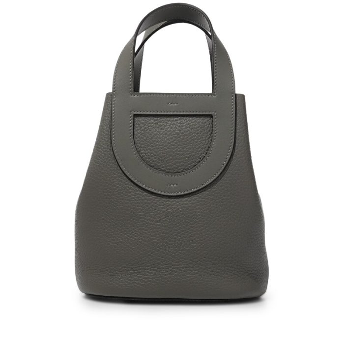 Handmade Bag HITL 18 Gris Meyer Clemence and Swift Gold Hardware