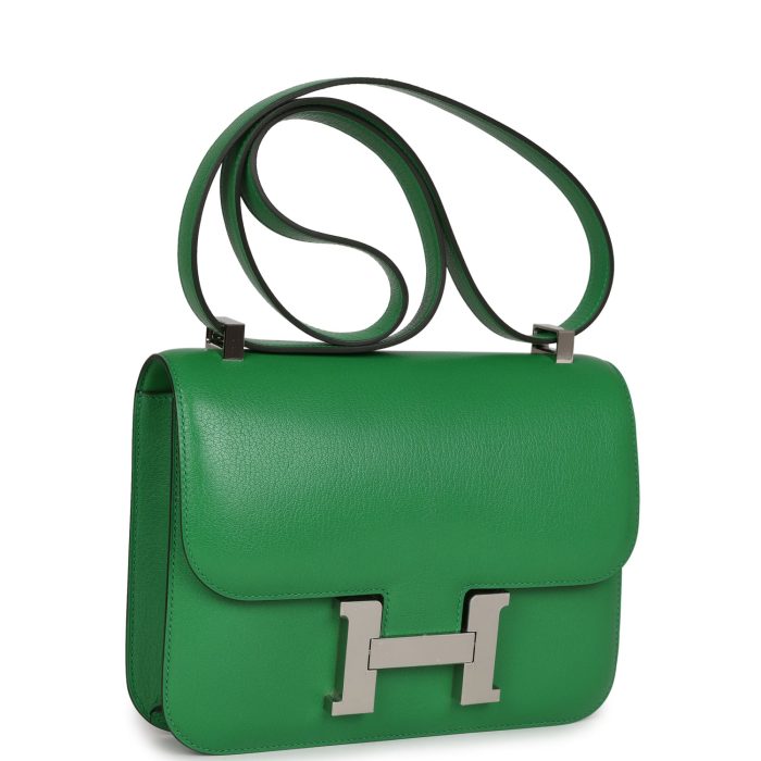 Handmade Bag HC 1-24 Bambou Chevre Chamkila Palladium Hardware - 图片 2