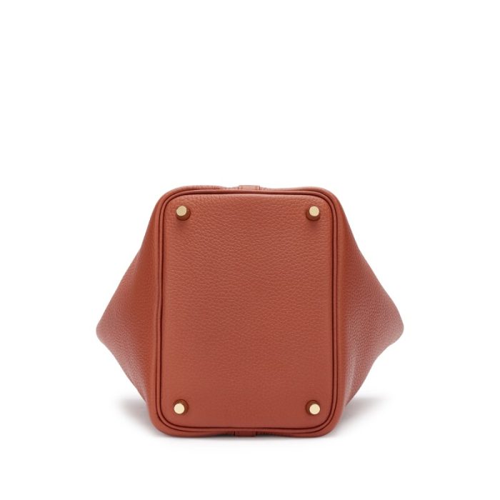Handmade HPL 18 Cuivre Clemence and Capucine Swift Verso Gold Hardware - 图片 5