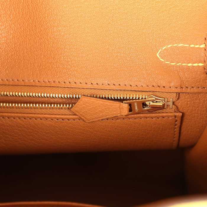 Handmade Bag HSOB(HSS) 25 Lime Verso Clemence Rose Gold Hardware - 图片 7