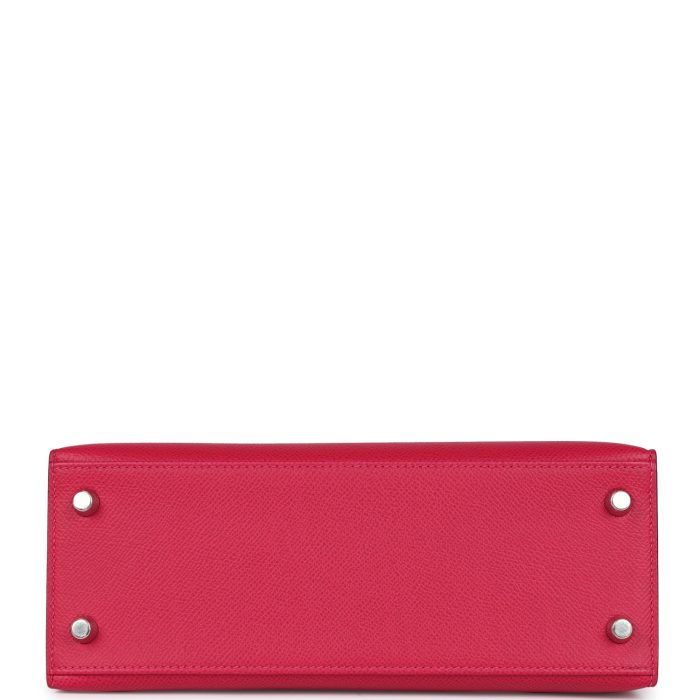 Handmade HKS 25 Framboise Verso Epsom Palladium Hardware - 图片 5