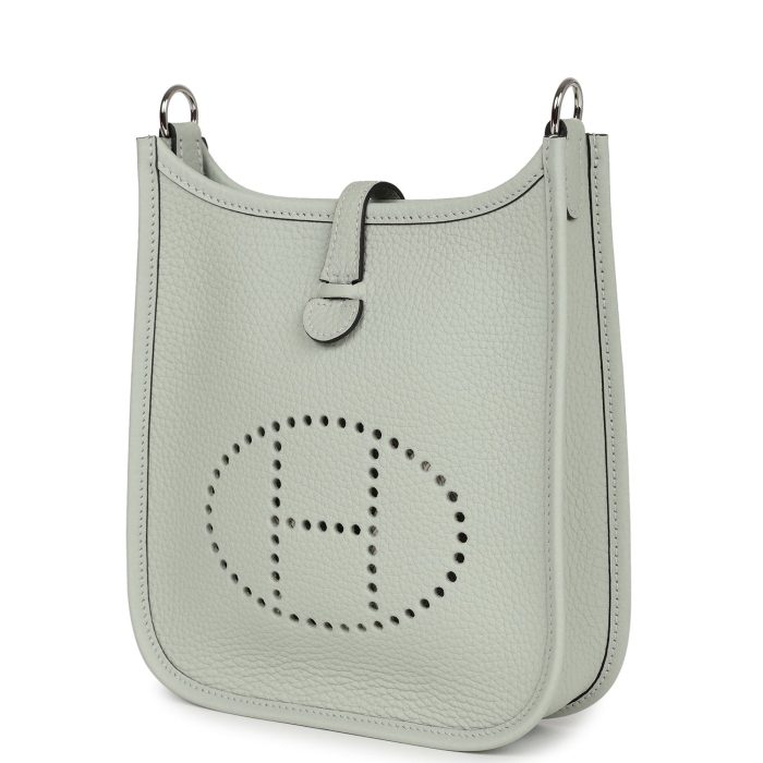 Handmade Bag HE TPM Gris Neve Clemence Palladium Hardware - 图片 3