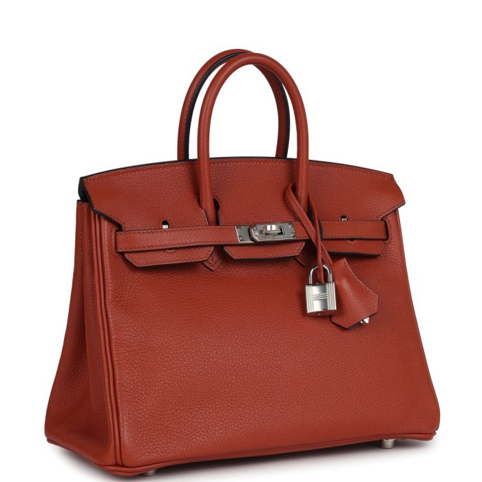 Handmade Bag HB 25 Cuirve Verso Taurillon Novillo Palladium Hardware - 图片 2
