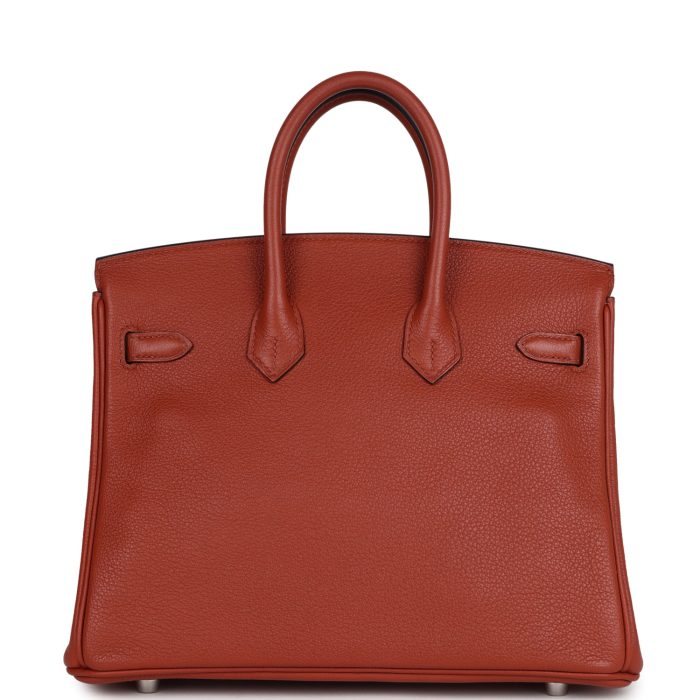 Handmade Bag HB 25 Cuirve Verso Taurillon Novillo Palladium Hardware - 图片 4