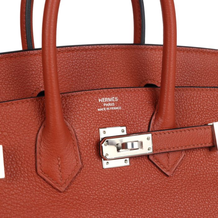 Handmade Bag HB 25 Cuirve Verso Taurillon Novillo Palladium Hardware - 图片 6