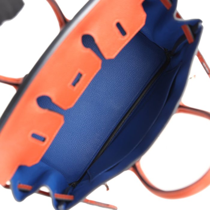 Handmade Bag HB 25 Cuirve Verso Taurillon Novillo Palladium Hardware - 图片 7