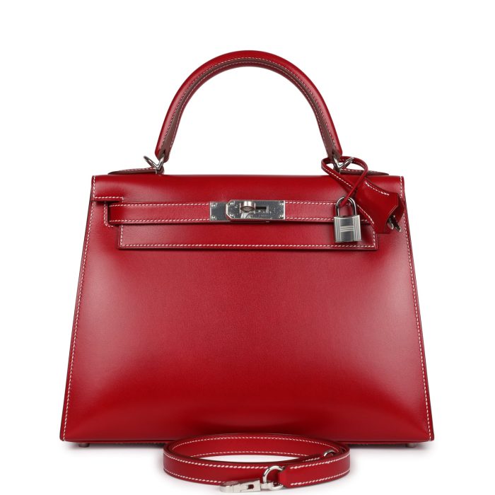 Handmade HKS 28 Rouge Piment Box Palladium Hardware