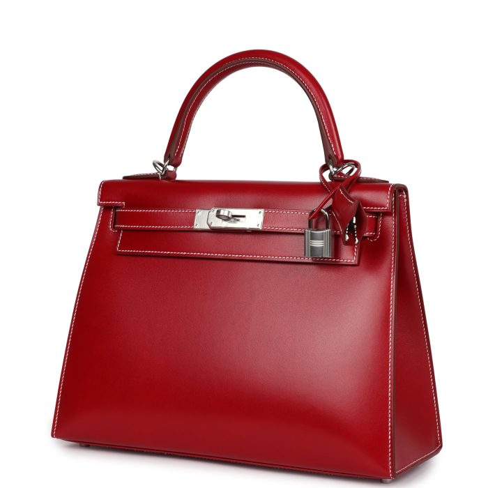 Handmade HKS 28 Rouge Piment Box Palladium Hardware - 图片 3