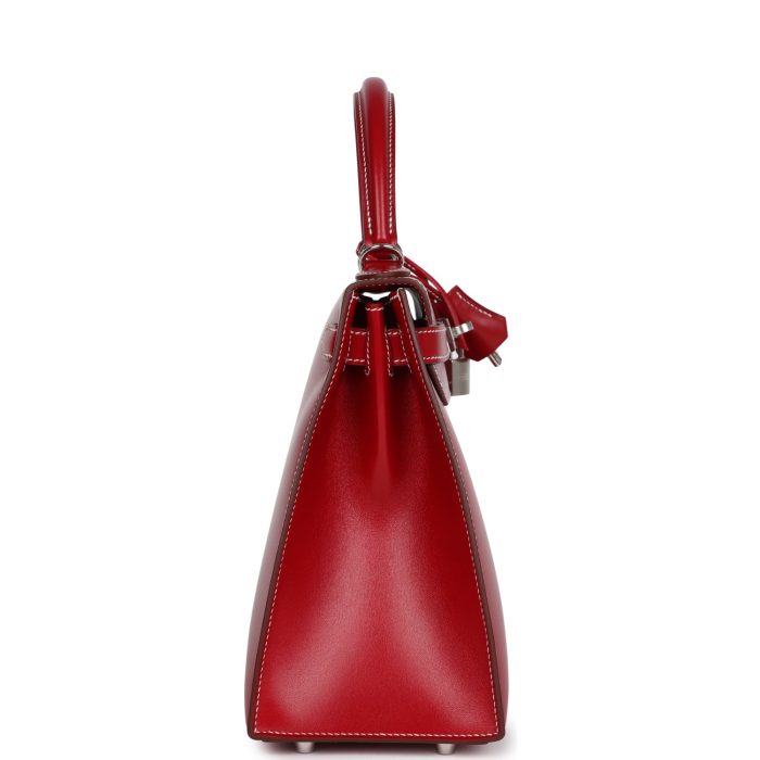 Handmade HKS 28 Rouge Piment Box Palladium Hardware - 图片 4