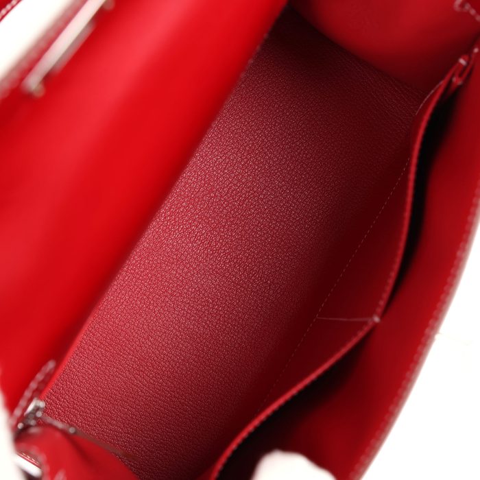 Handmade HKS 28 Rouge Piment Box Palladium Hardware - 图片 8