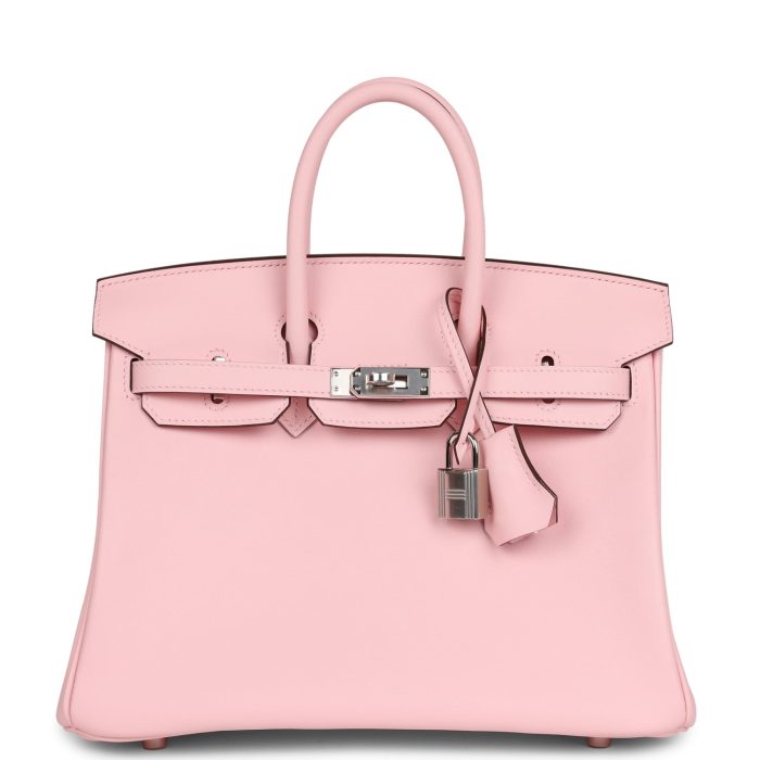 Handmade Bag HB 25 Rose Sakura Swift Palladium Hardware